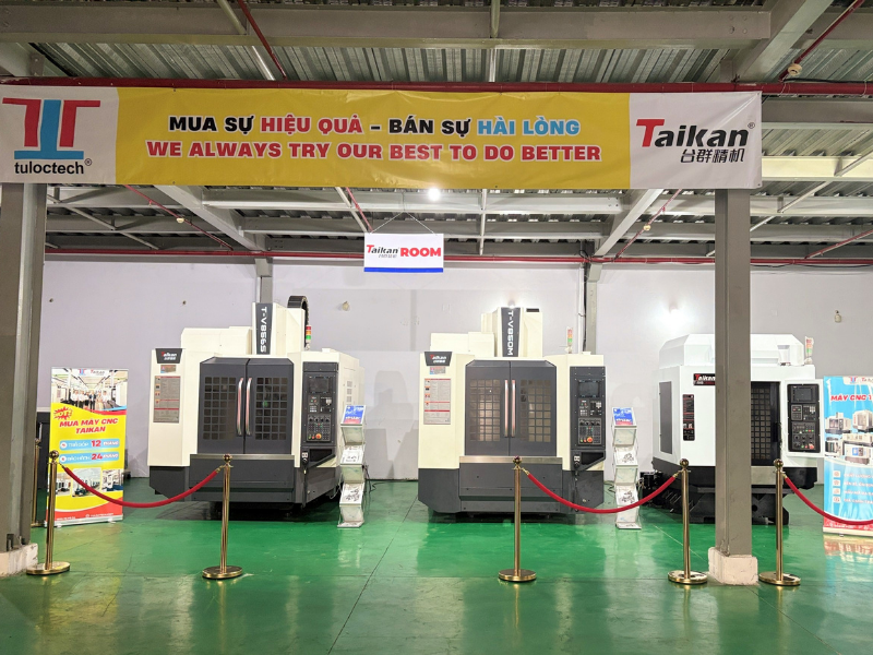 Tập đoàn Công nghệ TLT là nhà phân phối duy nhất máy CNC Taikan tại Việt Nam