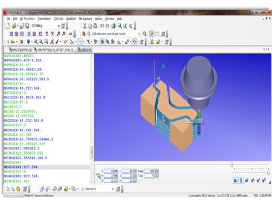 phần mềm mô phỏng CNC