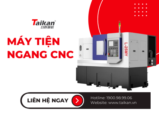 Máy tiện ngang CNC