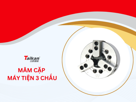 Mâm cặp máy tiện 3 chấu