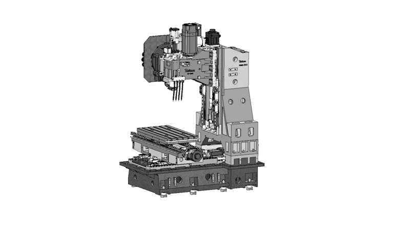 Cấu tạo cơ bản của trung tâm gia công CNC