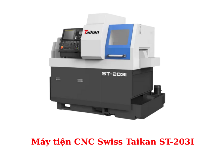 Máy tiện đùn CNC kiểu Thuỵ Sĩ thương hiệu Taikan chất lượng cao, giá cạnh tranh