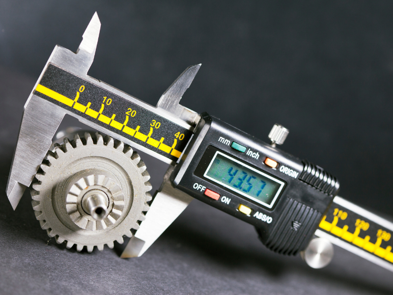 Chi tiết bánh răng hoàn thiện đạt độ chính xác cao, đồng bộ khớp với các chi tiết khác