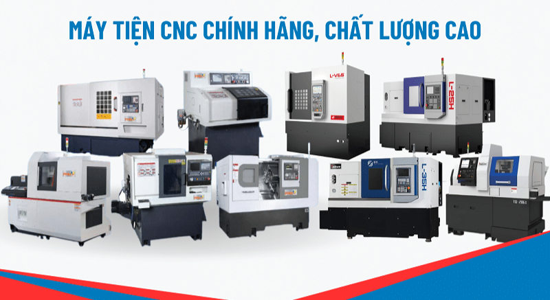 Máy tiện CNC Taikan chính hãng, chất lượng cao với giá cạnh tranh dễ đầu tư