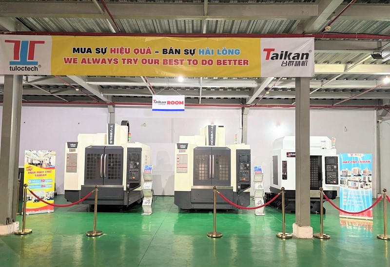 Tập đoàn Công nghệ TLT là nhà phân phối chính thức và duy nhất máy CNC Taikan tại Việt Nam