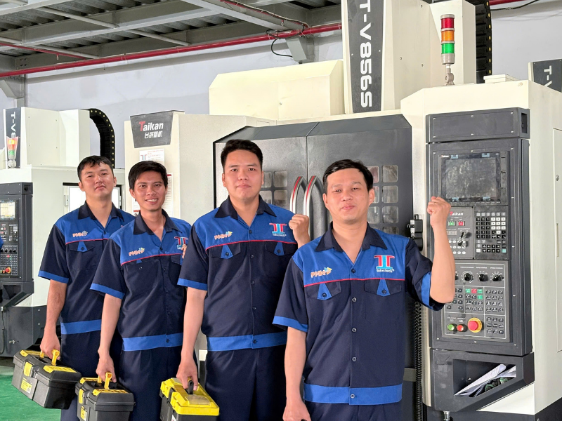 Taikan đa dạng các model máy phay ngang và máy phay đứng đáp ứng nhu cầu sản xuất của khách hàng