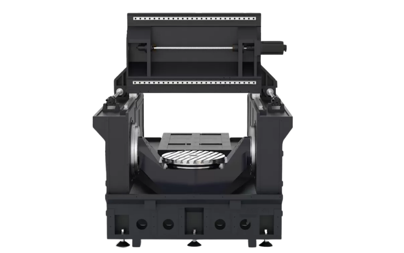 Máy phay CNC 5 trục Taikan V-650U trang bị kết cấu dầm di động và khung giàn có độ cứng cao
