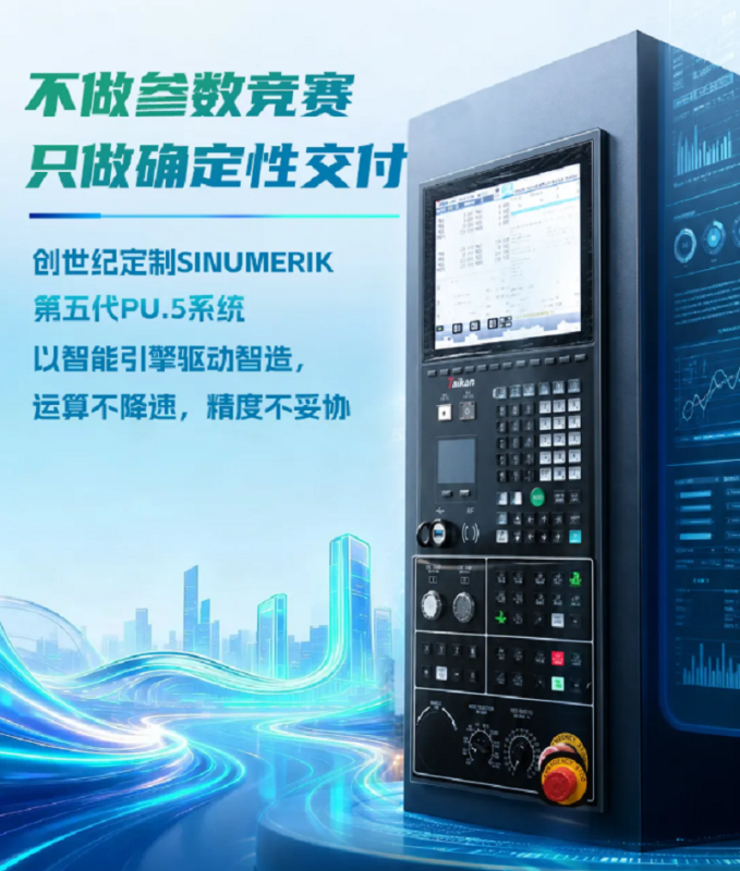 Genesis SINUMERIK PU.5 là hệ thống điều khiển CNC thế hệ thứ 5, được thiết kế nhằm nâng cao hiệu suất vận hành và khả năng kiểm soát máy CNC