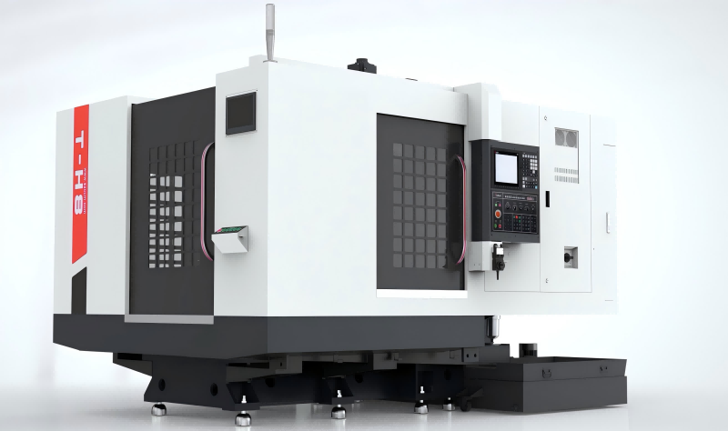 Máy phay CNC ngang Taikan T-H8 - Giải pháp gia công đa mặt chính xác cho linh kiện xe điện 