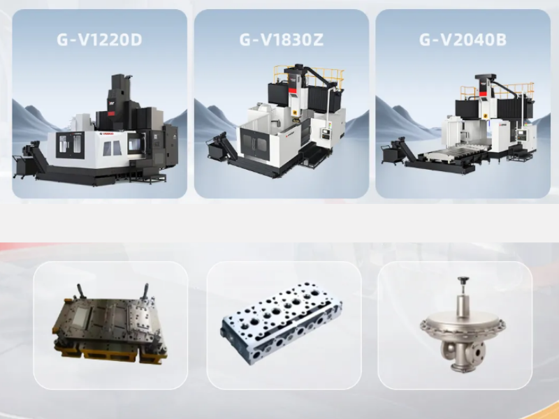 Máy phay giường dòng G-V - Chuyên gia công tốc độ cao, độ chính xác cao